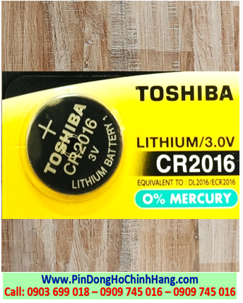 Pin Toshiba CR2016 _Pin CR2016